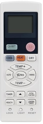 Télécommandes de Climatiseur Compatible avec Haier AC A/C YL-HD06 YL-HD01 YL-HD04 0010401511E 0010401715B AS35TB1HRA AS26TB1HRA AS68TEMHRA AS25THMHRA-C AS26TB4HRA HSU-18HEG03/R2(DB) AS25TABHRA