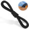 Akicderu Gummiseil, 6mm 10m Expanderseil, Vielseitige Gummikordel, Stark elastisches Gummischnur, Gummiband, Planenseil, Spannseil für DIY, Schwarz