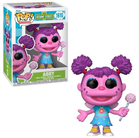 Funko Pop! TV: SS - Abby Cadabby - Sesame Street - Vinyl-Sammelfigur - Geschenkidee - Offizielle Handelswaren - Spielzeug Für Kinder und Erwachsene - TV Fans - Modellfigur Für Sammler und Display