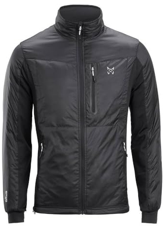 Chaqueta ligera fibra Thermolite® Eco Made 200g con corte slim fit. C: AZUL/ANTRACITA T: S