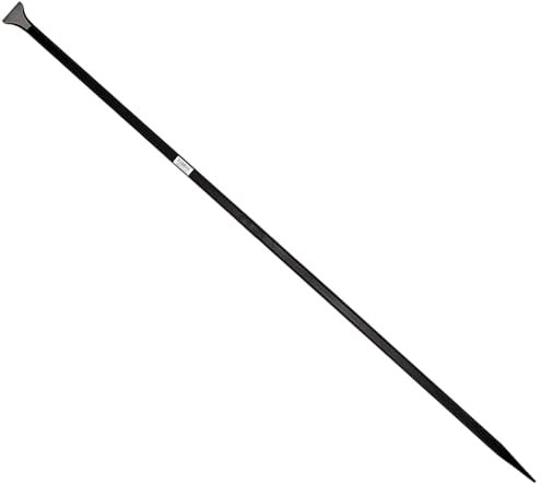 BricoLoco Barra in ferro forgiato per scavare buche e spostare oggetti pesanti. Strumento manuale per perforare e leva per lavori agricoli di scavo e costruzione (1750 mm extra spessa)