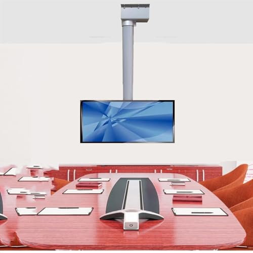 Support TV Motorisé Ascenseur - Support De Télévision Au Plafond, Élévateur De Télévision Électrique À Hauteur Réglable Avec Télécommande, Convient Aux Téléviseurs À Profil Bas De 26 À 70 Pouces(90cm)