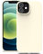 Zuvirelx Glatte Silikon hülle für iPhone 12 Mini, Staubbeständig‌, Slim, Taschentauglich‌ Handyhülle Cover Case für Apple iPhone 12 Mini - Weiß