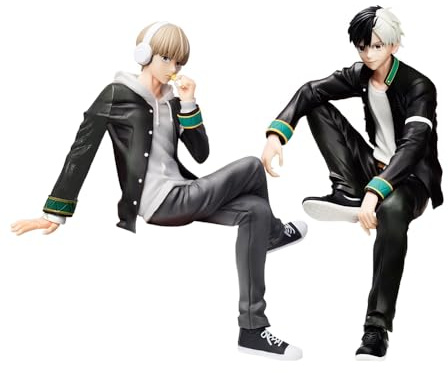 Tongyundacheng Wind Breaken Figur Haruka Kaji Ren Anime Figur 15 cm PVC Figur sitzendes Modell Figur Sammlerstück Statue Ornamente Desktop Dekoration