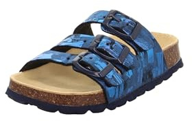 Superfit Weiblich FUSSBETTPANTOFFEL BLAU 8100