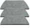 Besttoolifes Microfiber Mop Pads for Shark AV2800ZE RV2820YE RV2820ZE Robot Vacuum, Washable Replacement Accessories(3 PACK)
