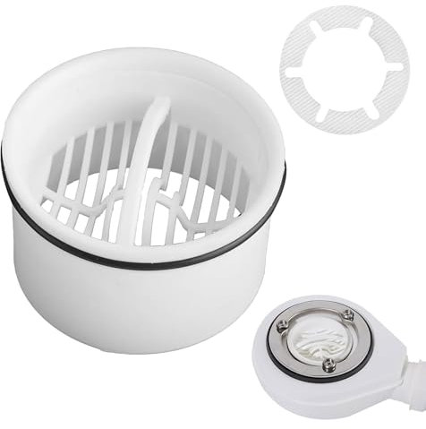 Haarsieb Tauchrohr Für Dusche Ablaufgarnitur Set,Kompatibel Mit Ablaufgarnitur 6960, 6963,6961,6962,Haarfänger Dusche, Abflusssieb Dusche,Haarsieb Dusche Für Haarfilter Siebeinsatz Duschablauf Siphon