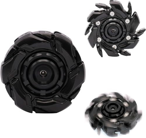 OBEST Metal Fidget Slider Toy, EDC Fidget for Adults, ADHD Autism Sensory Toy, Textured Stress Relief Cyclone Style Metal Gadgets, Office Desk Toys for Adult Gift