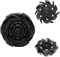 OBEST Metal Fidget Slider Toy, Adult ADHD Autism Sensory Toys, Stress Relief, Cyclone Style, Office Desk Toy, Black