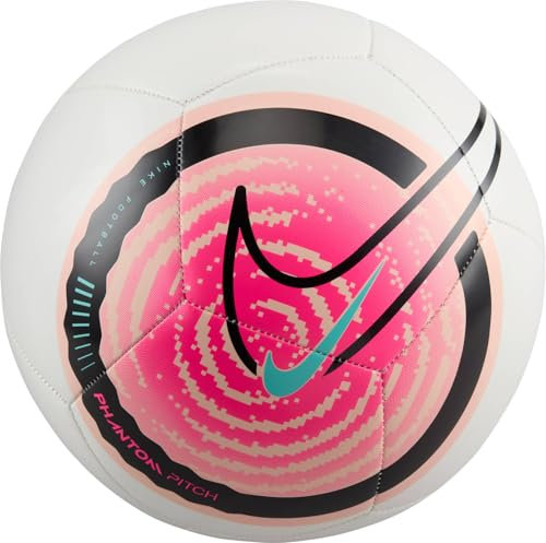 Nike Phantom FZ3060-103 Ballon de Football Blanc/Rose