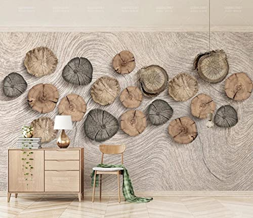 Fototapete 3D Tapete Vintage Holz Jahrrad Holz Muster Tapeten Vliestapete Wandbilder Wanddeko Wandtapete -songqians-22920-380cmx255cm