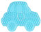 Hama Perlen 8205 - Maxi Stiftplatte Auto
