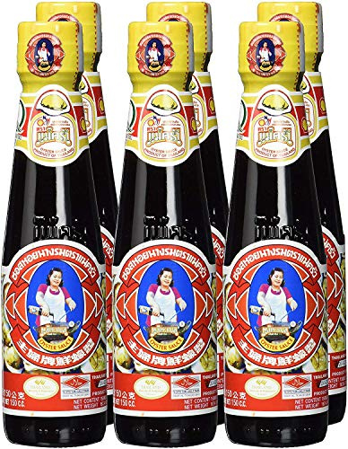 Mae Krua Oystersauce, 1. Qualität, 6er Pack (6 x 150 g Glas)