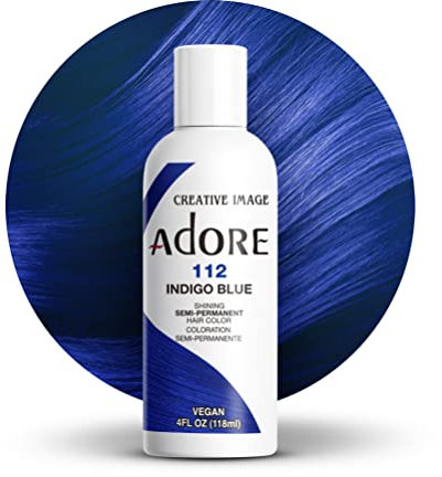 Adore Shining Semipermanente Haarfarbe, 112 Indigoblau