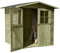 Gartenpirat Gerätehaus Berlin Gartenschuppen Holz 180 x 180 cm