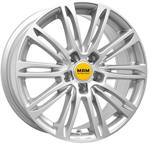 MAM A4 7JX16 5/108 ET38 72.6 SILVER PAINTED Alufelge