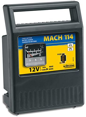 Deca 301700 Caricabatteria Tradizionale Compatto Portatile Mach 114