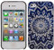 Bocideal 2014 new Blue Aztec Tribal Pattern Hard Skin Case Cover for iPhone 4 4S 4G