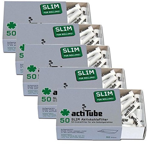 TUNE SLIM 250 Aktivkohlefilter 5 x 50 Aktivkohlefilter by ActiTube