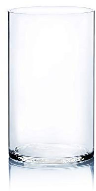WGV Transparente Cilindro de Vidrio florero, 7 por 30,48 cm
