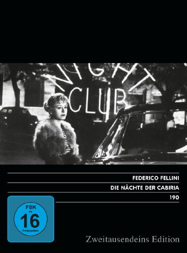 Die Nächte der Cabiria. Zweitausendeins Edition Film 190.