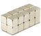 Magnetastico®| 10 Stück Neodym Magnete extra stark N52 Würfel 12x12x12 mm| Sehr starke Magnete| Kühlschrankmagnete Whiteboard Glasmagnettafel Magnet Würfel Würfelmagnet Magnetwürfel magnetische Würfel