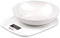 Girmi PS01 Tabletop Round Electronic kitchen scale White - kitchen scales (LCD, 22 x 45 mm, White, AAA)