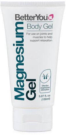 BetterYou Magnesium Body Gel | Pure, Clean, and Natural Source of Magnesium Chloride | Transdermal Magnesium Body Gel | for Use On Joints and Muscles | 150ml