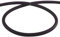AMY Deluxe Shisha Silikonschlauch matt - schwarz | 150 cm