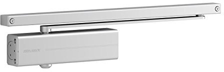 Vachette Ferme-Porte Pignon Crémaillère Bras Glissière DC135 - Idéal Portes Coupe-Feu & Étanches à la Fumée - pour Portes jusqu'à 950mm de Large Droite/Gauche - Certifié EN1154, Force 3 jusqu'à 60kg