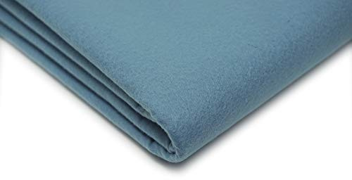 TheFabricTrade Acrylic Craft Felt Fabric, 150cm Width, Light Blue, Solid Pattern, 2mm Thick