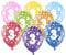 10 kunterbunte Luftballons 3. Geburtstag Made in EU Ballons 3. Geburtstag Junge Mädchen Luftballon Zahl 3 Ballon Kindergeburtstag 3 Jahre, Metallic 30cm