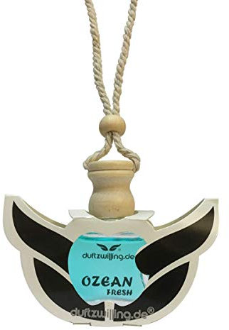 MEGA Autoparfüm OZEAN GERUCH FRISCH Autoduft Parfum Öl Anhänger Düftöl Lufterfrischer Duft fürs Auto (OCEAN FRESH)