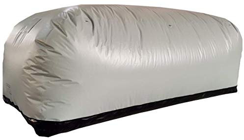 IN THE GARAGE Outdoor Car Cover - Housse de Voiture Gonflable pour l'Extérieur, PROTÈGE Contre LA GRÊLE - Capsule de Voiture - Bouclier de Voiture - 18' / 5.5m