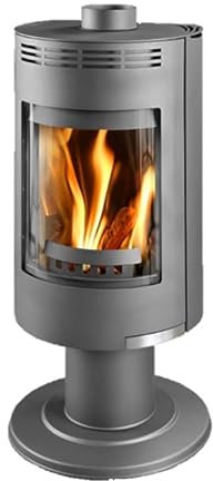 Thorma | Andorra Exclusiv Kaminofen | Stahl Gussgrau | 7,5 kW