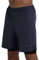 TCA Ultra Sporthose Herren kurz 2 in 1 mit Tasche - Kurze Sport Shorts Trainingshose mit Taschen - Laufhose mit Kompressions Innenhose und Reißverschluss Handytasche - Dunkelblau/Schwarz, XXL