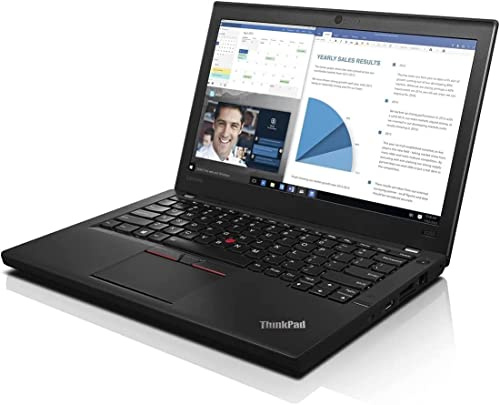 Lenovo Notebook 12.5 X260 Core i3 6th Gen Windows 10 | Dual DDR4 RAM Battery Integrated Webcam Laptop PC (Refurbished) (RAM 32GB SSD 960GB)
