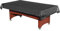 Pool Table Cover PVC Waterproof Dustproof for 7/8 Ft Billiard/Pool Table (Black, 7FT)