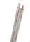 Oehlbach Rattle Snake 3 SP - hochwertiges Stereo HI-FI Audio Lautsprecherkabel, Boxenkabel mit OFC & versilbertem sauerstofffreiem Kupfer - Made in Germany- 2 x 3 mm² Mini Spule - 4m
