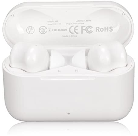 Zunate M6 Sprachübersetzer-Ohrhörer, Kabelloser Übersetzer-Ohrhörer mit Bluetooth und APP, 127 Instant Voice Language Translator, True Wireless-Ohrhörer für Musik und Anrufe für IOS/für Android