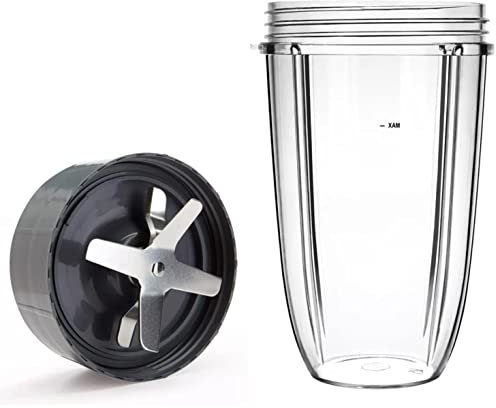UTIZ 24OZ Cup and Extractor Blade Compatible with Nutribullet Pro 600W/900W Series Blender Accessories