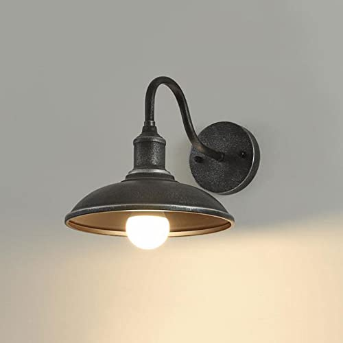 Jadssox Vintage-Außenwandleuchte, industrielle Wandleuchte, wasserdichte Coach-Lampe, Außenwandleuchten, Veranda-Beleuchtungskörper, Wandhalterung für Gartenweg, Garagen-Haustür