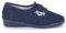 ALCALDE 200 Zapatilla Cerrada clásica de Lona, con cuña, Suela de Goma, con Cordones para: Mujer Color: Tejano Talla: 36