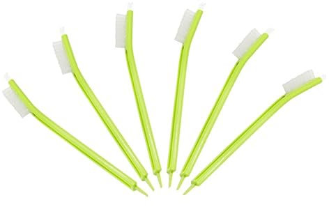 GLEAVI 6st Maschinenbürste Für Sojamilch Topfbürsten Spülbürste Für Die Küche Bürste Für Kaffeemühle Bürste Mit Harten Borsten Mini-reinigungsbürsten Saftbürste Rille Plastik Austauschbar