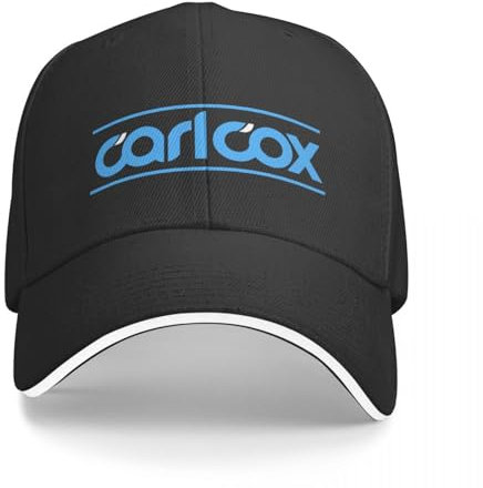 Basecap Blau DJ Carl Cox Design Baseballkappe Ball Cap Trucker Hut Weihnachtshut Streetwear Hut Frauen Herren