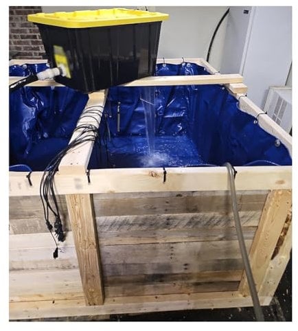 Pealihuy Große, Flexible Fischteichfolien für Aquarien, Pools und Teiche, 0,45 mm PVC-Plane mit Zugringen, temporärer Auffangbehälter für Wasserrettungsunterkünfte, Aufstellpools und Außenfischteiche