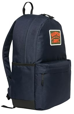 Superdry Damen Montana Rucksack mit Aufnähern Marineblau 1SIZE