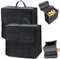 2 Stück Auto Organizer Toolbag Größe M,Kofferraum Organizer aus Filz mit Klett Fixierung, Praktisches Auto Gadget & Auto Zubehör Kofferraumtasche aus Filz für Ordnung im Auto,Auto Zubehör 30x19x27 cm