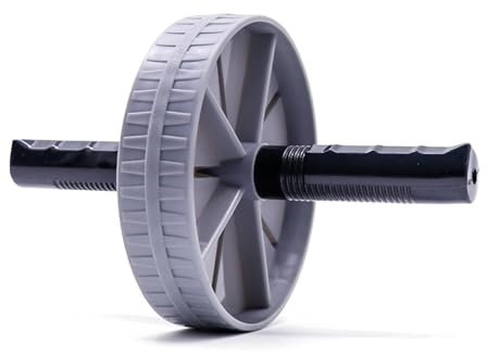 Amonax Bauchroller - AB-Roller - Bauchtrainer ABRoller, Bauchmuskeltrainer ABWheel Set, Mit Rutschfester | Entersports Bauchroller, Knieauflage, Für Männer Und Frauen, Bauchmuskeltraining