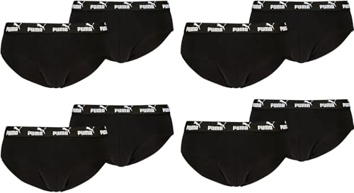 PUMA Herren Unterwäsche Slips Brief im 8er Pack